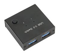 EIMSOAH di Condivisione Periferica USB 3.0 Condivisione Efficiente dei Dati per 2 Computer Stampante Scanner Mouse