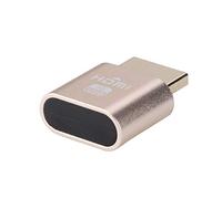 EIMSOAH Display Virtuale Emulatore di Scheda Grafica Ad Alta Risoluzione per Controllo Remoto, 4K VGA Mimetico Analogico Plug and Play Display Virtuale per Informatici, ABS Argento