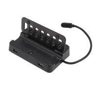 EIMSOAH Docking Station 6 in 1 Ad Alta velocità per Accessori Steam Deck, Docking Station USB Tipo C Legion Go Interfaccia Multimediale HD 2.0 4K 30Hz ABS