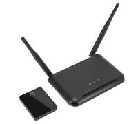 EIMSOAH Estensore di Interfaccia Multimediale Wireless 4K HD Stereo 3D per Conferenze, Trasmettitore WiFi, Ricevitore, Trasmissione a Lunga Distanza per Sale Conferenze, Plastica (813)