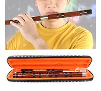 EIMSOAH Flauto di bambù Amaro, Flauto a 2 Sezioni con Connettore in Cupronichel La Voce del Flauto di bambù è Melodiosa Ed Eufemistica, Piatta e Brillante per gli Amanti della Musica