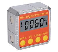 EIMSOAH Goniometro Digitale Portatile Scatola di Livello Elettronica con Potenti Magneti, Cercatore Angolare Ad Alta Risoluzione per Allineamento Ruote, Angoli di Drenaggio, 1 Goniometro Digitale