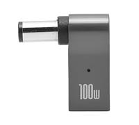 EIMSOAH Guscio in Alluminio Adattatore PD 100W 5A Ad Angolo Retto per Convertitore di Ricarica Rapida per Laptop per Zaino da Viaggio