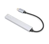 EIMSOAH HUB USB Dissipazione Efficiente del Calore Trasmissione Ad Alta velocità da 5 Gbps per Tutti i Computer con Canale di Tipo C Mini Docking Station in Lega di Alluminio