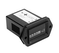 EIMSOAH Indicatore Affidabile del Contaore del Motore DC12-36V per il Trattore Dell'automobile della Barca del Camion, Materiale di Alta qualità per gli Addetti Alla Manutenzione