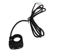 EIMSOAH Interruttore Clacson Luce Bici Elettrica, Controllo Fari e Clacson Interruttore Manubrio 2 in 1, per Scooter Bicicletta Elettrica da 12 a 72 V