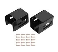 EIMSOAH Kit Staffa per Rastrelliera per Legna da Ardere, Supporto Regolabile in Acciaio Resistente, Staffa per Rastrelliera per Legna Preforata per Tutte le Stagioni, Adatta per Uso Interno Ed Esterno