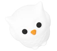 EIMSOAH Lampada da Cameretta in Silicone Lampada da Notte con Gufo Adorabile per Bambini Piccoli con Batteria Ricaricabile Decorazione da Comodino Morbida Al Tatto a Lunga Durata, Compagni di Classe