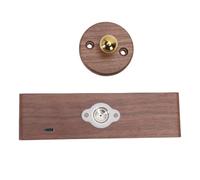 EIMSOAH Lampada da Comodino Regolabile con Applique da Parete in Legno - Illuminazione Delicata per il Relax - Lampada da Parete a Batteria da 271,00 G (Stile 1)