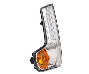 EIMSOAH Lente per Indicatore di Direzione per Specchietto Retrovisore Ad Alta Resistenza per Daily, PC ABS, Installazione Semplice, Adatta per gli Appassionati di Auto (A sinistra 5801823572)