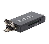 EIMSOAH Lettore di Schede di Memoria Lettore di Schede di Tipo C/OTG a Trasmissione Ad Alta velocità per Telefoni Cellulari e Computer Plug and Play per Guardare Film e Eseguire il Backup di File (#1)