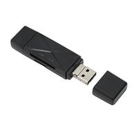 EIMSOAH Lettore di Schede USB C USB 2.0 MICRO da 104 Mbps a Doppio Slot Lettore di Schede di Memoria a Trasferimento Facile per Cellulare Portatile