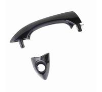 EIMSOAH Maniglia per Porta Esterna Destra di Ricambio Diretta 51218257738 per X5 E53 1999-2006 RHD, Elegante Kit Maniglia per Porta Esterna Nera Lucida