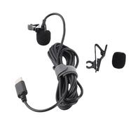 EIMSOAH Microfono Lavalier, Microfono a Bassatro Cablato di Tipo C USB, in Lapel Smartphone, per Intervista di Registrazione degli Smartphone Video Online Gioco in Diretta