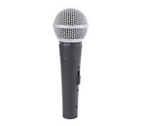 EIMSOAH Microfono Portatile Cablato Professionale con Riduzione del Rumore Ad Alta Resistenza per Spettacoli di Canto, Acciaio