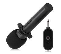 EIMSOAH Microfono Wireless a 20 Altoparlante Microfono Guida Didattica UF8 per Chat Video, Discorsi, Insegnamenti e Riunioni di Lavoro Distanza di Lavoro di 30 M ABS Potenza di Trasmissione Tempo di