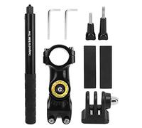 EIMSOAH Moto Bicicletta Selfie Stick, Terza Persona Prospettiva Selfie Stick Pole, Camera Holder Mount Asta telescopica per Insta360 X3 X2 X ONE RS R