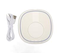 EIMSOAH Mouse Mover Invisibile con Timer Regolabile, Indicatore LED, USB C Slim, Silenzioso, Ultra Sottile, per Mantenere Attivo il PC portatile. (Bianco)