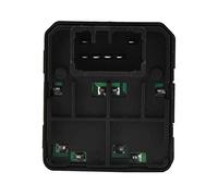 EIMSOAH Nuovo Interruttore di Comando Singolo per Alzacristallo Elettrico per Lova Aveo Barina G3 96652187 - Materiale Plastico Nero di Alta qualità - Facile Montaggio per il Fai da Te