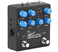 EIMSOAH NUX NBP5 Preamplificatore per Basso DI Box Effetto a Pedale, | Preamplificatore per basso con uscita DI XLR, pedale effetto BASS per strumenti musicali, pedale effetto DI per performance