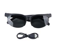 EIMSOAH Occhiali da Sole Intelligenti, Supporto 140 Lingue, Incorporato in Microfono, Occhiali da Sole Stereo, per Chiamate Musicali