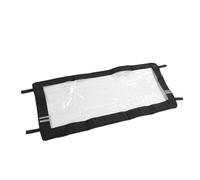 EIMSOAH Parabrezza Posteriore Morbido di Ricambio per ATV, Parabrezza Posteriore Antivento Impermeabile per XP 900 2013-2019, Facile da Pulire, PVC Nero