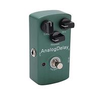 EIMSOAH Pedale Effetto Delay Analogico per Chitarra Elettrica con True | Pedale per chitarra monoblocco, ritardo del circuito analogico, custodia in metallo, indicatore LED, per performance sul