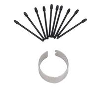 EIMSOAH Pennini di Ricambio Fini per Penna Stilo Pen2 Pro Struttura Resistente per Stilo Max Lumi2 Installazione Semplice 10 Pezzi