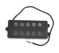 EIMSOAH Pickup a Doppia Bobina per Chitarra Elettrica, Suono Chiaro, 5 | Pickup per basso Dual Coil, magnete ceramico, silenzioso, per chitarra elettrica e basso