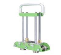 EIMSOAH Piegatrice per Lamiera a 2 Stazioni Design Accurato del Rullo Strumento Portatile per Piegare il Bordo Gocciolante per la Piegatura di Coperture in Metallo Ideale per Chioschi Garage