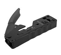 EIMSOAH Pinza Spelafili Versatile per Rete CAT-5 CAT-6-7, Crimpa Varie Teste di Cristallo, Impugnatura Opaca Antiscivolo, Adatta per Progetti Fai da Te, 1 X Crimpatrice di Rete (#2)