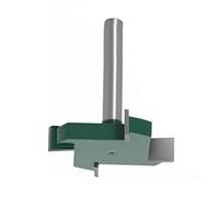 EIMSOAH Punta per Modanatura del Telaio Punta Robusta per Fresatura per Tagli e Scanalature per la Lavorazione del Legno, Gambo da 1/4 di Pollice (Verde scuro)