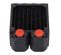 EIMSOAH Radiatore con Raffreddamento a Liquido Radiatore in Rame TSRP-H80 Efficiente per Trasferimento di Calore per Computer Personalizzati con Raffreddamento a Liquido, a Doppio Strato da 45 Mm con