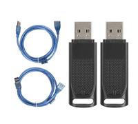 EIMSOAH Ricevitore Dongle USB VR Portatile da 2 Pacchi, Ricevitore Wireless per Controller Valve Index Vive Tracker, con Cavo di Prolunga USB per SteamVR (trasparente)