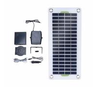 EIMSOAH Riscaldatore per auto a pannello solare monocristallino 30 W con design multifunzionale, scatola di batteria per una ricarica semplice, compatta e portatile per le attività