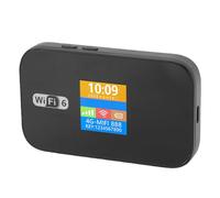 EIMSOAH Router Mobile Portatile 4G WIFI 6 con Visualizzazione in Tempo Reale e Batteria a Lunga Durata per Lavoro o Intrattenimento Batteria Agli Ioni di Litio da 3000 MAh