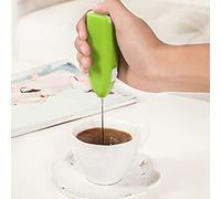 EIMSOAH Sbattitore Elettrico Senza Fili Piccolo Compatto e Veloce Alimentato a Batteria per Hotel Domestici, Sbattitore Manuale in Plastica per Uso Domestico in Metallo 8,0 X 1,4 Pollici per caffè