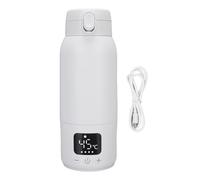EIMSOAH Scaldalatte Portatile, Bollitore Elettrico da Viaggio in Acciaio Inossidabile 316 con Riscaldamento a 360° e Resistente All'Acqua IPX6, per Idratazione del Latte e degli Adulti