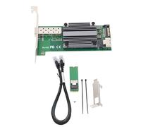 EIMSOAH Scheda di Rete da 10GBE da M.2 a 10 GB Ethernet Nic Card, 82599-1SFP, Controllo degli Interrupt, IEEE 802.3, SFF 8431, per FreeBSD, per, per ESXi, per, per, per, per, per,