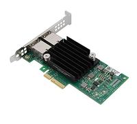 EIMSOAH Scheda LAN a Doppia Porta da 10 Gbps Ad Alte Prestazioni per Adattatore di Rete PCIe X550-T2, Computer Industriali Server Desktop RJ-45 Categoria 6A, 10GBase-T