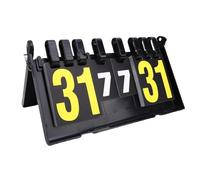 EIMSOAH Segnapunti Compatto per Sport Indoor e Outdoor, Tabellone Segnapunti a 4 Cifre, Facile Sostituzione della Scheda