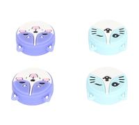 EIMSOAH Set di Coperture per Impugnatura per Pollice per Cani Gatto, Leggere e Antiscivolo, per Controller Interruttore, Copertura Joystick in Silicone, 4 Pezzi