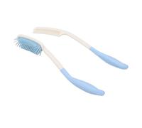EIMSOAH Set Spazzola per Capelli e Pettine Ergonomici con Manico Lungo, Portata Estesa e Leggera per uno Styling Indipendente, per Persone con difficoltà Motorie, Materiale ABS