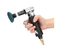 EIMSOAH Smerigliatrice Angolare Pneumatica, Smerigliatrice Pneumatica da 1/4 di Pollice con Dischi Abrasivi da 2 Pollici, per Tagliare, Levigare, Lucidare Gioielli in Pietra di Vetro e