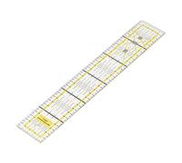 EIMSOAH Sovrano Trapuntatore, Alta Precisione Acrilica 5 X 30 Cm in Tessuto Giallo Trapunta di Taglio del Tessuto, per Crafting da Cucito Fai -da -te e Misurazione del Tessuto
