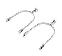 EIMSOAH Speroni da Cavallo in Acciaio Inossidabile da Cowboy Occidentale per Addestramento e Equitazione, Speroni per Ingranaggi Equestri di Facile Controllo per Varie Situazioni