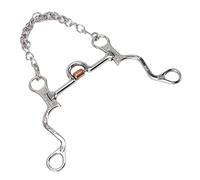 EIMSOAH Strumento di Comunicazione Efficace con Punta a Bocca di Cavallo in Acciaio Inossidabile di Alta qualità per Gli Appassionati di Equitazione