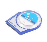 EIMSOAH Strumento di Misurazione del Goniometro con Base Magnetica per Mirino Angolare Misurazione Efficiente Localizzatore Angolare in Plastica per Materiali per la Lavorazione del Legno