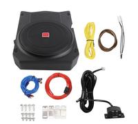 EIMSOAH Subwoofer Attivo 10 Pollici, Ultra Shin 800W 2,5 Ohm sotto Il Subwoofer per Auto Alimentata a Sedile, con Controller, per Il Audio del Veicolo
