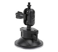 EIMSOAH Supporto a Ventosa per Fotocamera, Robusta Testa a Doppia Sfera in Lega di Alluminio per Fotocamera Sportiva, Parabrezza per Finestrino Dell'auto, Registrazione del Processo di Guida